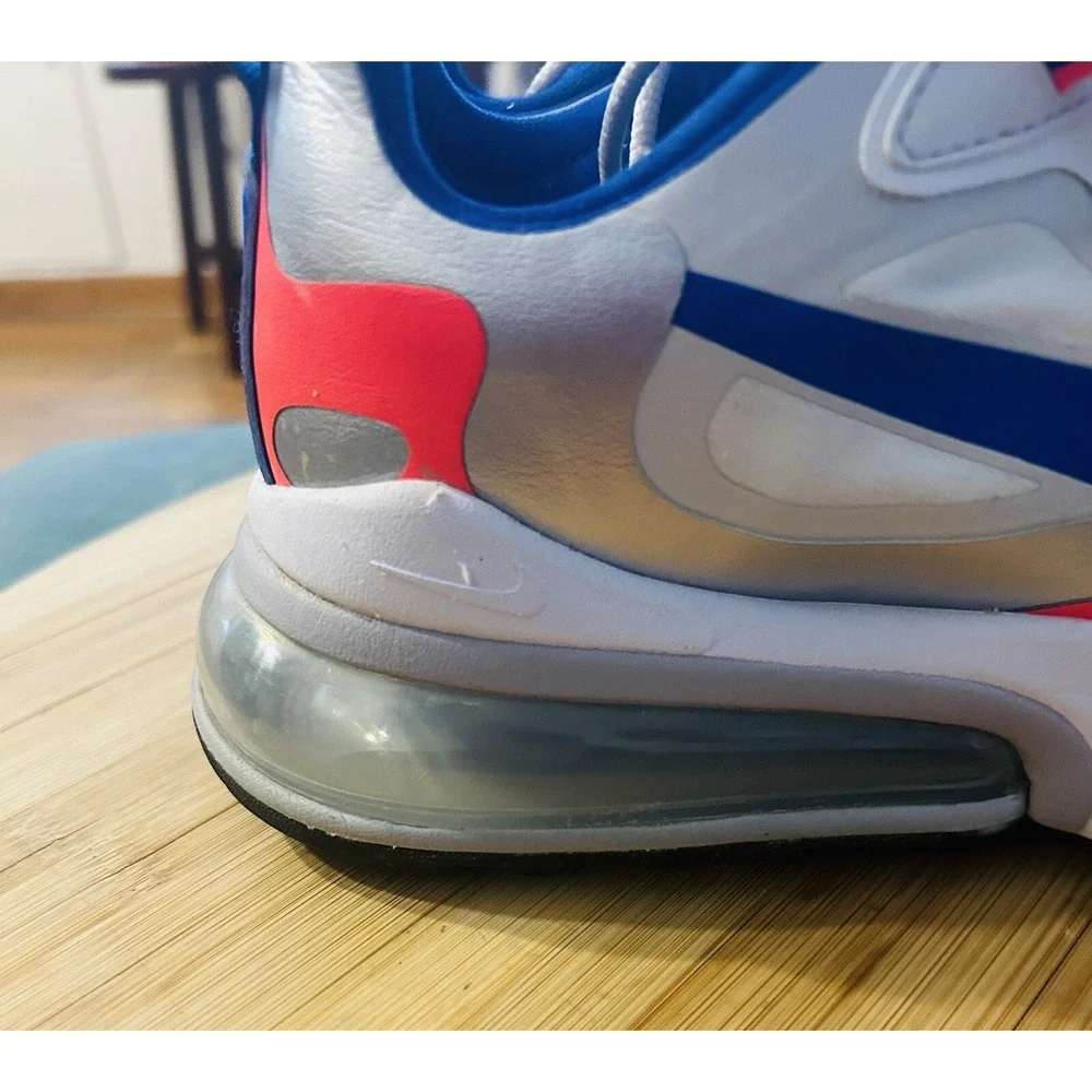 Nike Air Max 270 React 'Knicks' Sneakers CW3094-100 Women's 9.5